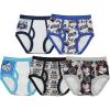 imageSTAR WARS Boys 100 Combed Cotton Brief Multipacks with Millennium Falcon Darth Vader and More in Sizes 4 6 8 and 105pack 100 Combed Cotton Briefclassic