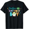 imageStar Wars Grogu Mandalorian Toon Brother of the Birthday Boy TShirtBlack