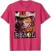 imageStar Wars Luke Skywalker Rebel Retro TShirt TShirtRed Heather