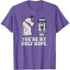 imageStar Wars Princess Leia R2D2 Youre My Only Hope Retro TShirtPurple Heather