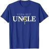 imageStar Wars Yoda Best Uncle Lightsaber Gift for Family TShirtRoyal Blue