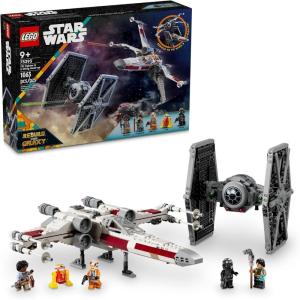 imageLEGO Star Wars TIE Fighter ampamp XWing MashUp Building Set  Star Wars Toys for Boys ampamp Girls Ages 9  Imaginative Creative Play  Use for Display or Pretend Play  Gift for Fans Birthday  75393