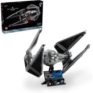 imageLEGO Star Wars Ultimate Collector Series TIE Interceptor Model Building Set Star Wars Collectible with TIE Pilot Minifigure Creative Build and Display Starfighter Set for Adults and UCS Fans 75382