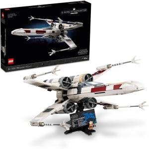 imageLEGO Star Wars Ultimate Collector Series XWing Starfighter Building Set for Adults Star Wars Collectible for Build and Display with Luke Skywalker Minifigure Fun Gift Idea for Star Wars Fans 75355
