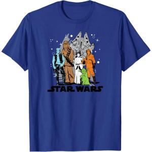 imageStar Wars  Group TShirtRoyal Blue