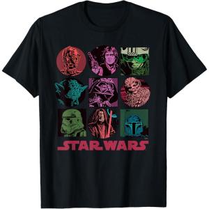 imageStar Wars Classic Comic Art Original Trilogy Retro Vintage TShirtBlack