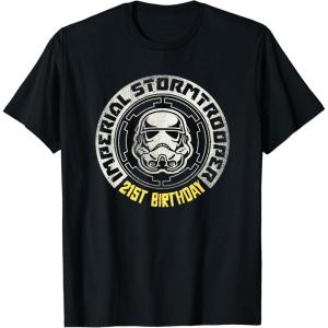 imageStar Wars Imperial Stormtrooper 21st Birthday TShirtBlack
