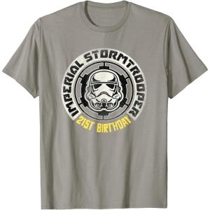 imageStar Wars Imperial Stormtrooper 21st Birthday TShirtSlate Grey