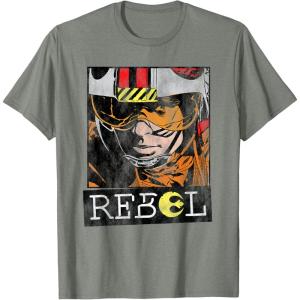 imageStar Wars Luke Skywalker Rebel Retro TShirt TShirtOlive Heather