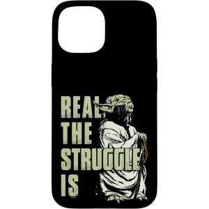 imageiPhone 16 Star Wars Yoda Real The Struggle Is CaseiPhone 15
