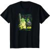 imageStar Wars  Yoda Dark Digital TShirtBlack