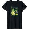 imageStar Wars  Yoda Dark Digital TShirtBlack