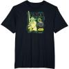 imageStar Wars  Yoda Dark Digital TShirtBlack