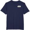 imageStar Wars  Yoda Film Still Multi Hit TShirtNavy Blue