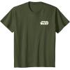imageStar Wars  Yoda Film Still Multi Hit TShirtOlive Green