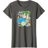 imageStar Wars  Yoda Stickers TShirtAsphalt Grey