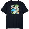 imageStar Wars  Yoda Stickers TShirtBlack