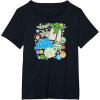imageStar Wars  Yoda Stickers TShirtBlack