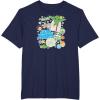 imageStar Wars  Yoda Stickers TShirtNavy Blue
