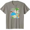 imageStar Wars  Yoda Stickers TShirtSlate Grey