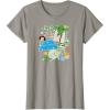 imageStar Wars  Yoda Stickers TShirtSlate Grey