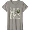 imageStar Wars Yoda Quote Fear is the Path to the Dark Side TShirtSlate Grey