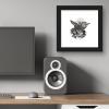 imageTrends International Gallery Pops Star Wars Saga  Yoda Artistic Atmosphere Portrait Wall Art Wall Poster 12quot x 12quot Black Framed VersionBlack Framed Version