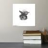imageTrends International Gallery Pops Star Wars Saga  Yoda Artistic Atmosphere Portrait Wall Art Wall Poster 12quot x 12quot Black Framed VersionUnframed Version