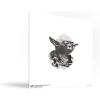 imageTrends International Gallery Pops Star Wars Saga  Yoda Artistic Atmosphere Portrait Wall Art Wall Poster 12quot x 12quot Black Framed VersionUnframed Version