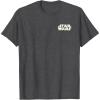 imageStar Wars  Yoda Film Still Multi Hit TShirtDark Heather Grey