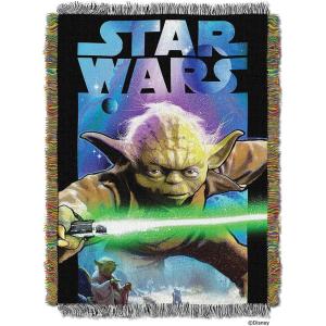 imageNorthwest Star Wars Woven Tapestry Throw Blanket 48quot x 60quot Powerful Ally