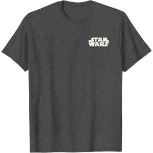 imageStar Wars  Yoda Film Still Multi Hit TShirtDark Heather Grey