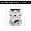imageJoyJolt Character Stackable Star Wars Drinking Glasses  8oz Stormtrooper Set of 2 with Head and Body  Fun Glass Tumblers  Star Wars Merchandise for Bar or KitchenStormtrooper