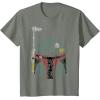 imageStar Wars Boba Fett Silhouette Helmet Fill Graphic TShirt TShirtOlive Heather