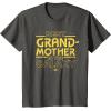 imageStar Wars Best Grandmother in the Galaxy Mothers Day TShirtAsphalt Grey