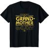 imageStar Wars Best Grandmother in the Galaxy Mothers Day TShirtBlack