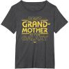 imageStar Wars Best Grandmother in the Galaxy Mothers Day TShirtDark Heather Grey