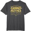 imageStar Wars Best Grandmother in the Galaxy Mothers Day TShirtDark Heather Grey