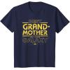 imageStar Wars Best Grandmother in the Galaxy Mothers Day TShirtNavy Blue