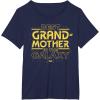imageStar Wars Best Grandmother in the Galaxy Mothers Day TShirtNavy Blue