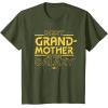 imageStar Wars Best Grandmother in the Galaxy Mothers Day TShirtOlive Green