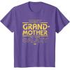 imageStar Wars Best Grandmother in the Galaxy Mothers Day TShirtPurple Heather