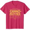 imageStar Wars Best Grandmother in the Galaxy Mothers Day TShirtRed Heather