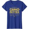 imageStar Wars Best Grandmother in the Galaxy Mothers Day TShirtRoyal Blue