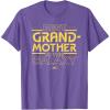 imageStar Wars Best Grandmother in the Galaxy Mothers Day TShirtPurple Heather