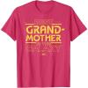 imageStar Wars Best Grandmother in the Galaxy Mothers Day TShirtRed Heather
