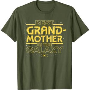 imageStar Wars Best Grandmother in the Galaxy Mothers Day TShirtOlive Green
