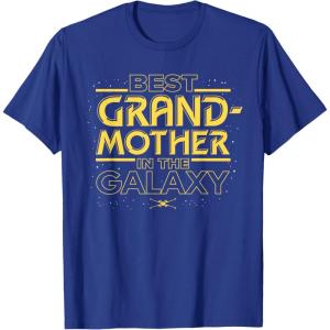 imageStar Wars Best Grandmother in the Galaxy Mothers Day TShirtRoyal Blue