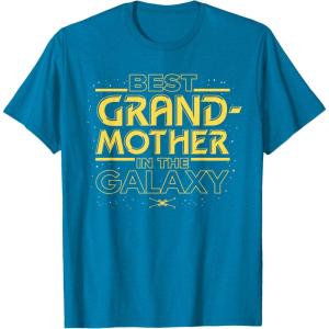 imageStar Wars Best Grandmother in the Galaxy Mothers Day TShirtSapphire Blue