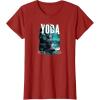 imageStar Wars  Yoda Do or Do Not TShirtCranberry Red